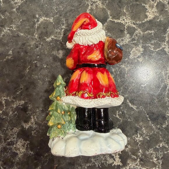 Christmas Santa Winter Figure Statue - Picture 3 of 5